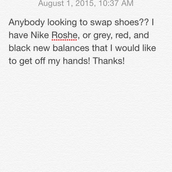 Swap or trade even!