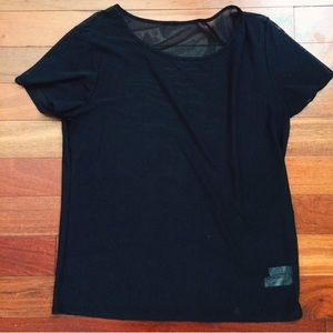 American Apparel sheer top