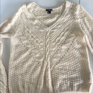 H&M Sweater Cream