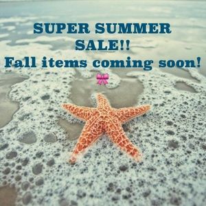 SUMMER ITEMS ON SALE TAKE A L👀k! 😊