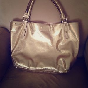 Kate spade gold bag
