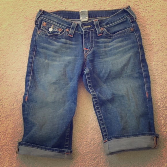 True Religion Bermuda style shorts