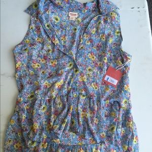 Floral Button Down Top