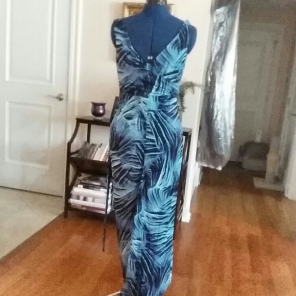 Cache Blue Print Dress