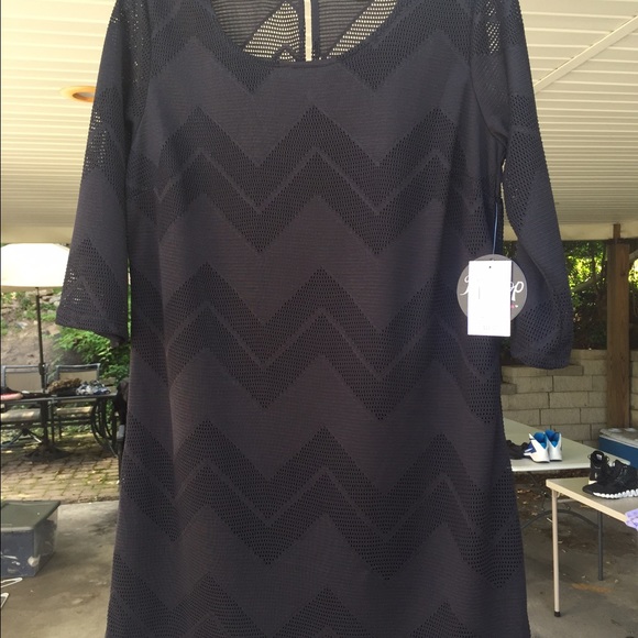 Black Loose Short Dress