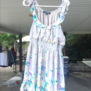 Forever 21 Floral Sundress with Buttons