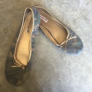 camo slip ons