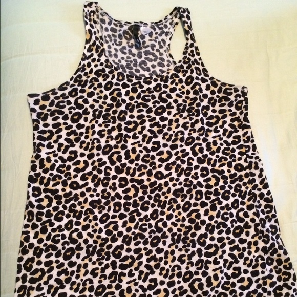 H&M cheetah tank