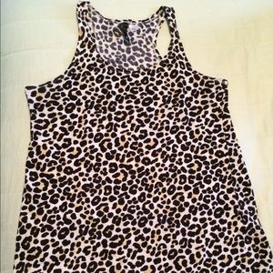 H&M cheetah tank
