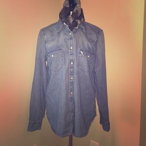 Gap denim shirt!