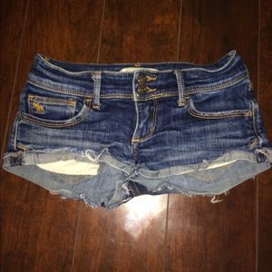 Abercrombie kids denim shorts
