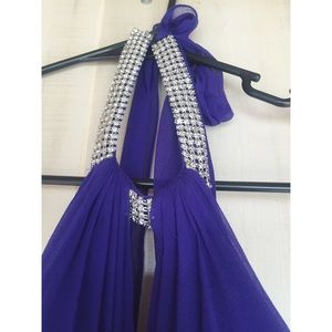 Niteline Purple Evening Gown