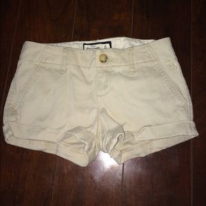 Abercrombie kids khaki shorts
