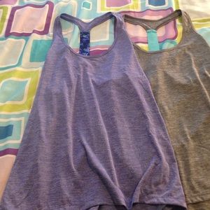 Racerback working out tank tops - Bundle -