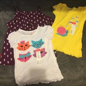 Three t shirts