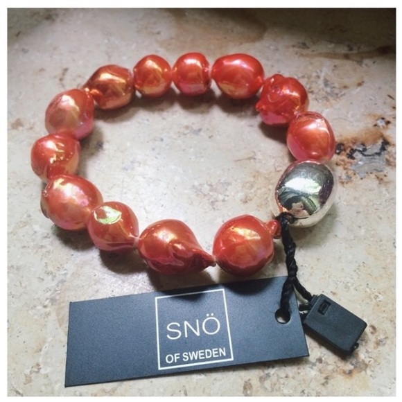 Orange Bracelet by SNÖ of Sweden - Picture 1 of 1