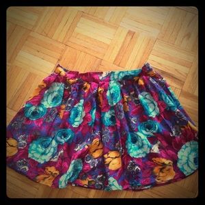 Floral skirt