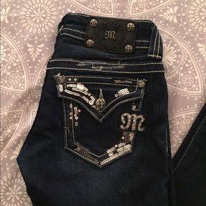Miss Me bootcut jeans. Size 26