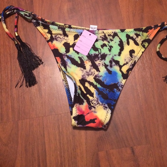 Multicolor Bikini Bottom
