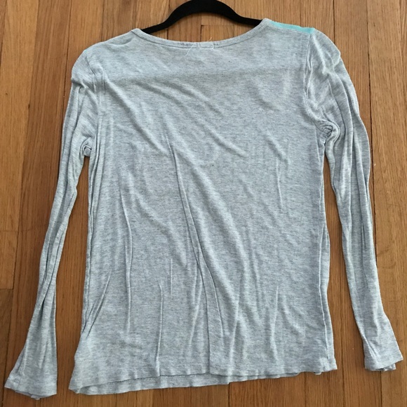 FOREVER 21 COLOR BLOCK LONG SLEEVE SIZE SMALL - Picture 3 of 3