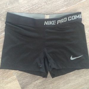 Nike Pro Combat Dri Fit Spandex Shorts