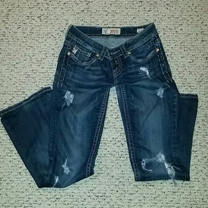 Mek modena distressed jeans