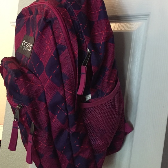 Trams by jansport Backpack puperple- Fucha - Picture 2 of 4