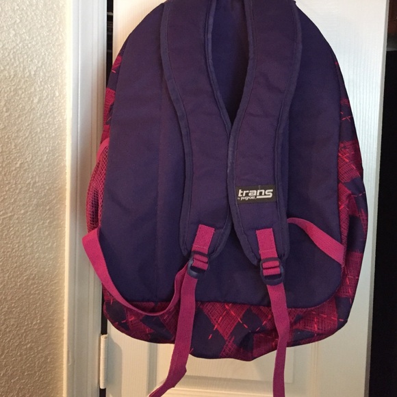 Trams by jansport Backpack puperple- Fucha - Picture 3 of 4