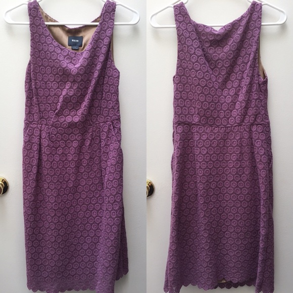 NWOT Anthropologie Maeve gathered lace dress, sz 0 - Picture 2 of 4