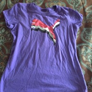 Purple puma tee