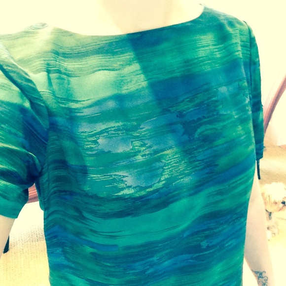 100% Silk blouse by Maggie London