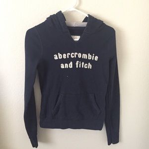 Navy blue Abercrombie sweatshirt