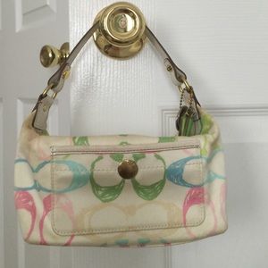 Original Coach Scribble Shoulder Bag