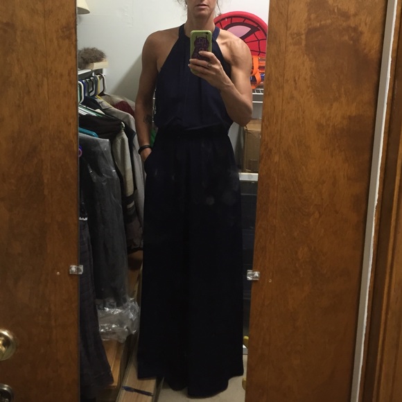 Jessica Simpson halter maxi dress