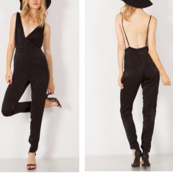 Open Back Jumpsuit