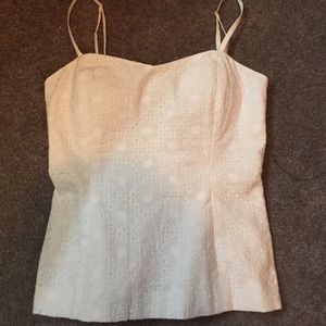 Resort white Lilly Pulitzer Mccallum top