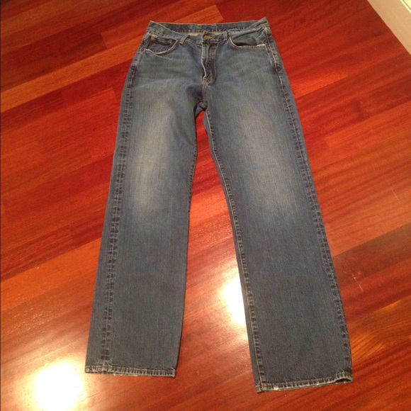 Men's Lucky Brand American Classic dungarees.