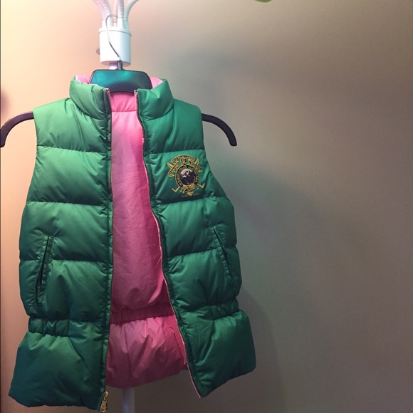 Reversible polo vest