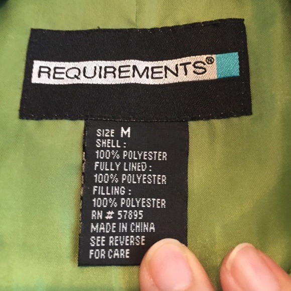 NEW PRICE π Lime green quilted jacket - Picture 3 of 4