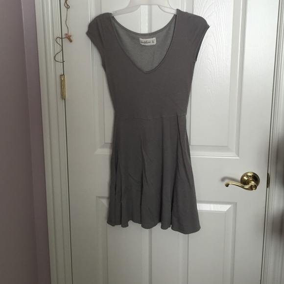 Simple grey dress