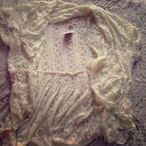 Lace cover never worn