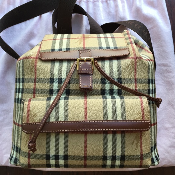 SOLD Burberry Backpack