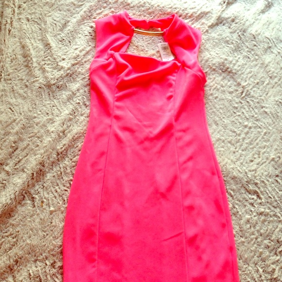 Neon party dress never worn tag still on