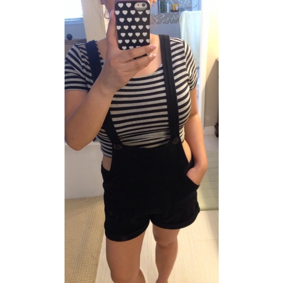 ❌SOLD❌ AA black overalls - Picture 3 of 3