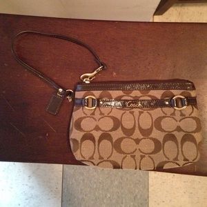 Coach wristlet