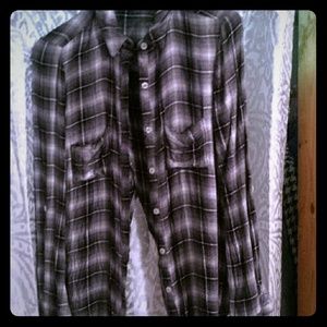 Black and white flannel