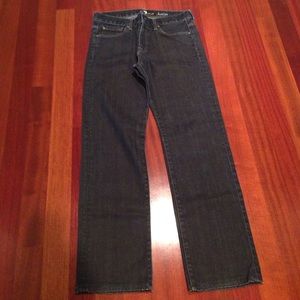Men's 7 for all Mankind dark wash jeans. 33/32