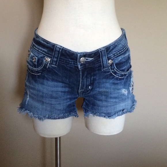 Miss me detailed shorts