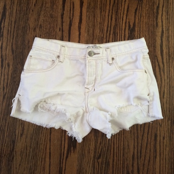 FP Denim Cutoff Shorts