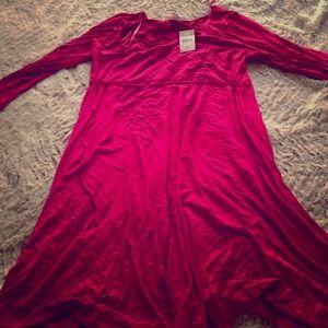 Fushia dress never worn nwt
